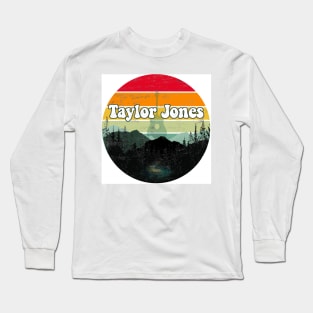 Taylor Jones Retro Long Sleeve T-Shirt